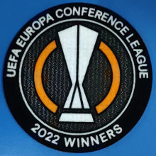 2022 UEFA EUROPA CONFERENCE LEAGUE Patch (You can buy it alone OR tell us which jersey to print it on. )  2022 欧协联罗马专用冠军章