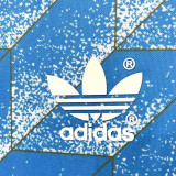 1988 DDR Away Blue Retro Soccer Jersey