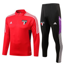 2022 Sao Paulo Red Sweater Tracksuit  (B534）