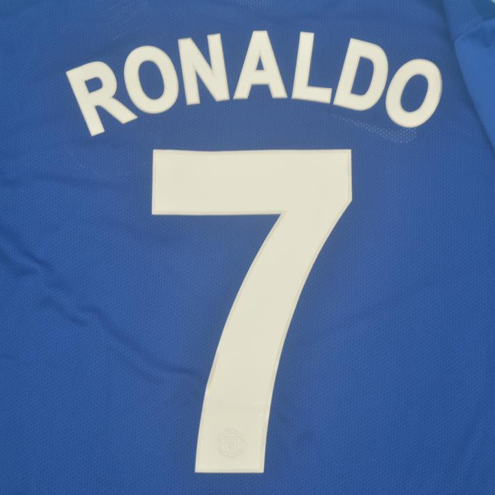 Manchester United Third LS RONALDO #7 Premier League Shirt 1 2008