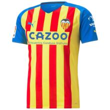 2022/23 Valencia Third Yellow Fans Soccer Jersey