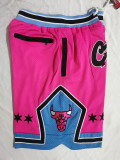 Bulls Pink Four Bags NBA Pants