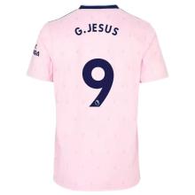 G.JESUS #9 ARS 1:1 Pink Fans Jersey 2022/23 (League Font)