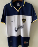 2000 Boca Away White Retro Soccer Jersey