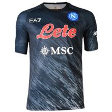 2022/23 Napoli Third Black Fans Soccer Jersey