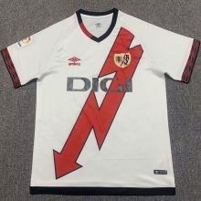 2022/23 Rayo Vallecano Home White Fans Soccer Jersey