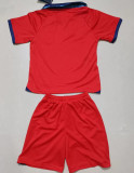 2022/23 England Away Red Kids Jersey