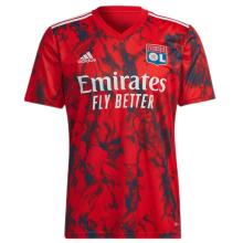 2022/23 Lyon Away Red Fans Soccer Jersey