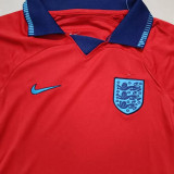 2022/23 England Away Red Kids Jersey