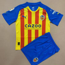 2022/23 Valencia Third Yellow Kids Soccer Jersey