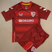 2022/23 Sevilla Away Red Kids Soccer Jersey