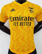 2022/23 Benfica Away Yellow Player Soccer Jersey