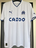 2022/23 MS 1:1 Quality Home White Fans Soccer Jersey