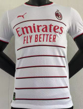 2022/23 AC Milan Away White Player Version Jersey