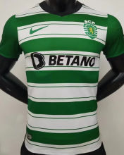 2022/23 Sporting CP Lisbon Home Green Player Jersey 里斯本