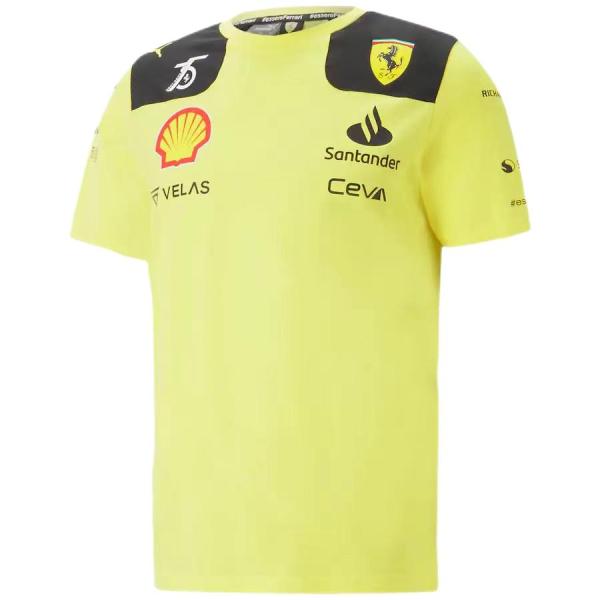 2022/23 Ferrari F1 Yellow Team T-Shirt