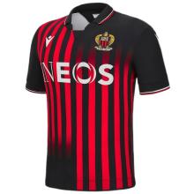 2022/23 Nice Home Red Black Fans Soccer Jersey