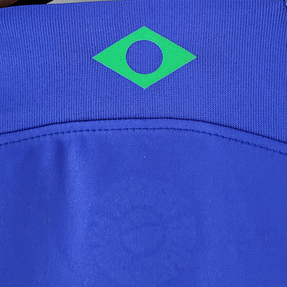 NEYMAR JR #10 Brazil Away Blue Fans Jersey 2022/23