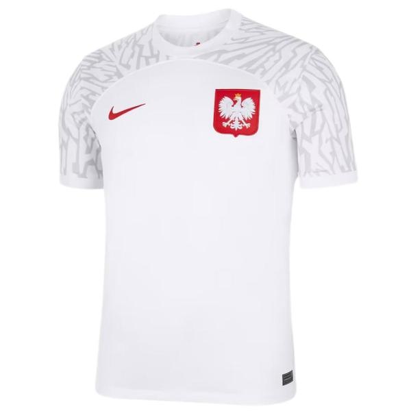 2022/23 Poland Home White Fans Soccer Jersey