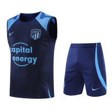 2022/23 ATM Navy Blue Vest Training Jersey(A Set)