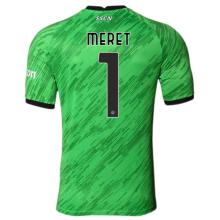 MERET #1 Napoli GK Green Soccer Jersey 2022/23