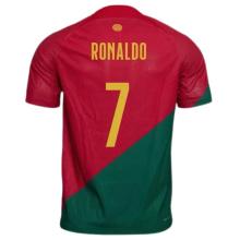 RONALDO #7 Portugal 1:1 Home Fans Soccer Jersey 2022/23