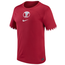2022/23 Qatar  Home Red Fans Soccer Jersey