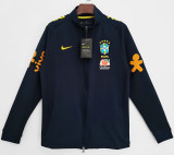 2022/23 Brazil Black Jacket