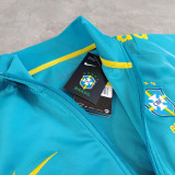 2022/23 Brazil Sky Blue Jacket