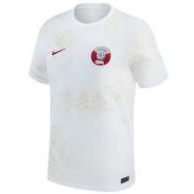 2022/23 Qatar  Away White Fans Soccer Jersey