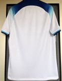 2022/23 England Home 1:1 Quality White Fans Soccer Jersey