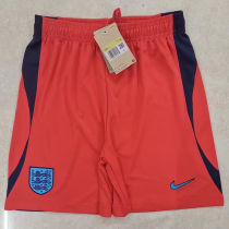 2022/23 England Away Red Shorts Pants