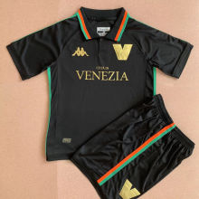 2022/23 Venezia FC Home Black Kids Soccer Jersey