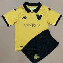 2022/23 Venezia FC Away Gold Kids Soccer Jersey