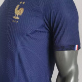 2022/23 France Home Player Version Soccer Jersey
