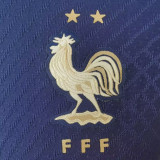 2022/23 France Home Player Version Soccer Jersey