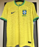 2022/23 Brazil Home Yellow Player Version Jersey