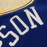 Warriors THOMPSON #11 Blue Retro NBA Jerseys