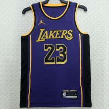 Lakers JAMES #23 Blue NBA Jerseys