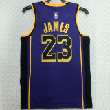 Lakers JAMES #23 Blue NBA Jerseys