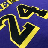 Lakers BRYANT #24 Blue NBA Jerseys