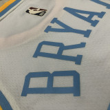 Lakers BRYANT #24 White Retro NBA Jerseys