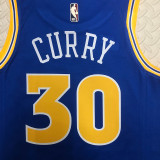 Warriors CURRY #30 Blue Retro NBA Jerseys