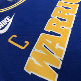 Warriors THOMPSON #11 Blue Retro NBA Jerseys