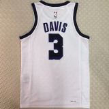 Lakers DAVIS #3 White City Edition NBA Jerseys