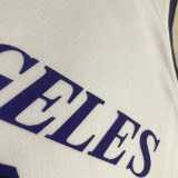 Lakers DAVIS #3 White City Edition NBA Jerseys