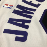 Lakers JAMES #6 White City Edition NBA Jerseys