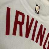 Nets IRVING #11 White Retro NBA Jerseys