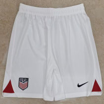 2022/23 U.S Home White Shorts Pants