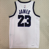 Lakers JAMES #23 White City Edition NBA Jerseys